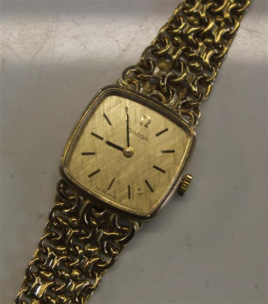 Omega ladies gold watch